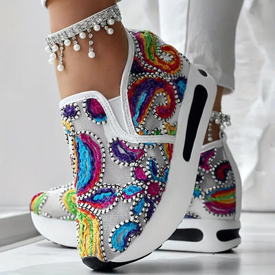 Embroidered Sneakers