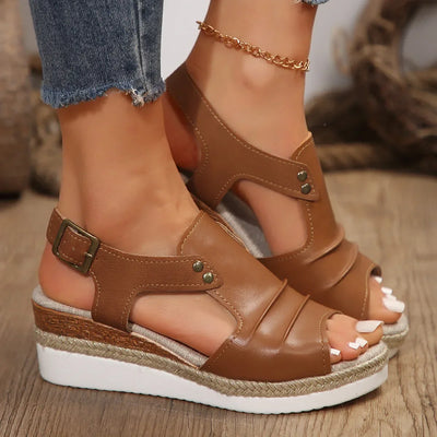 Lucia Espadrille Wedges